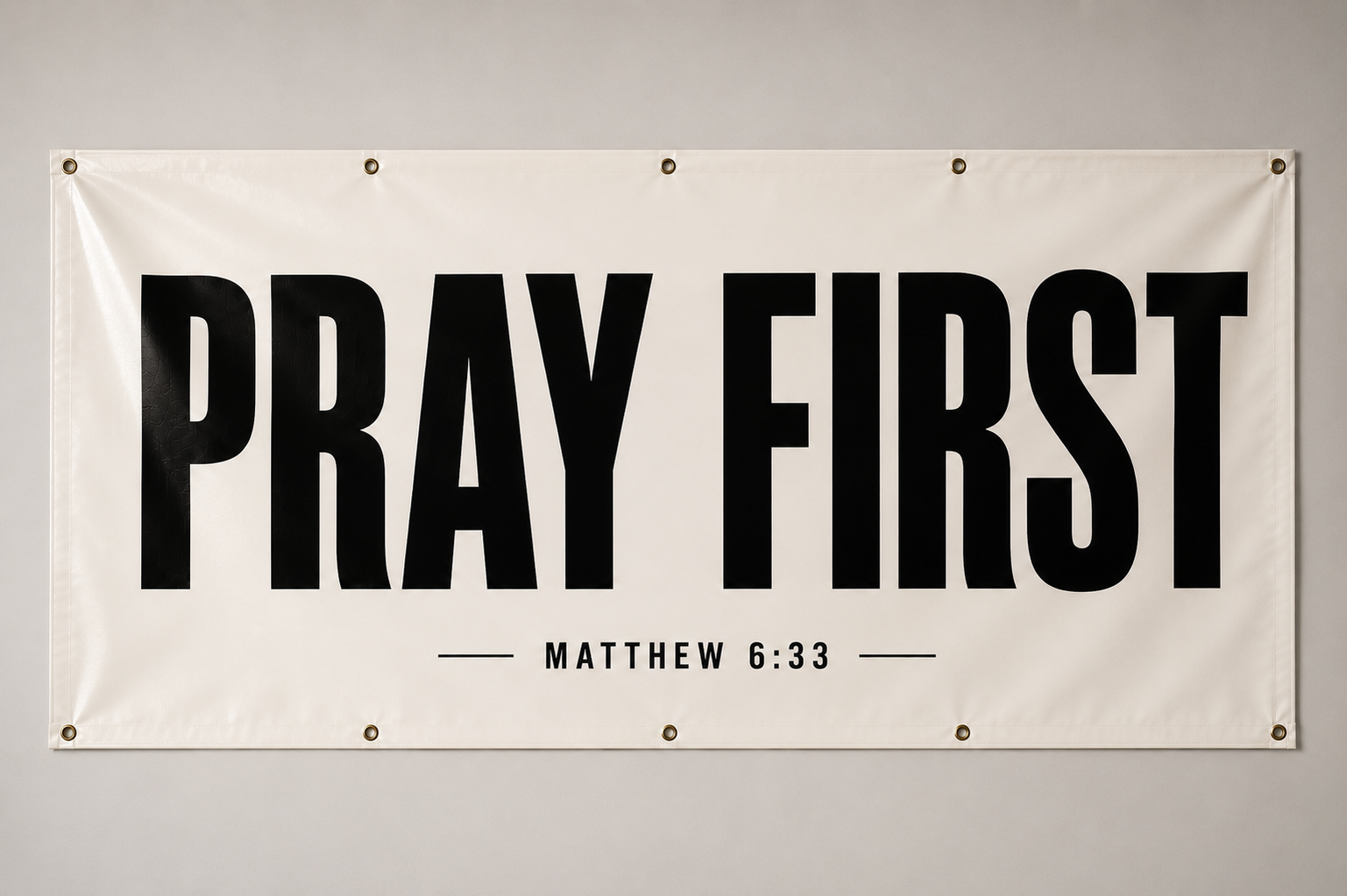 PRAY FIRST