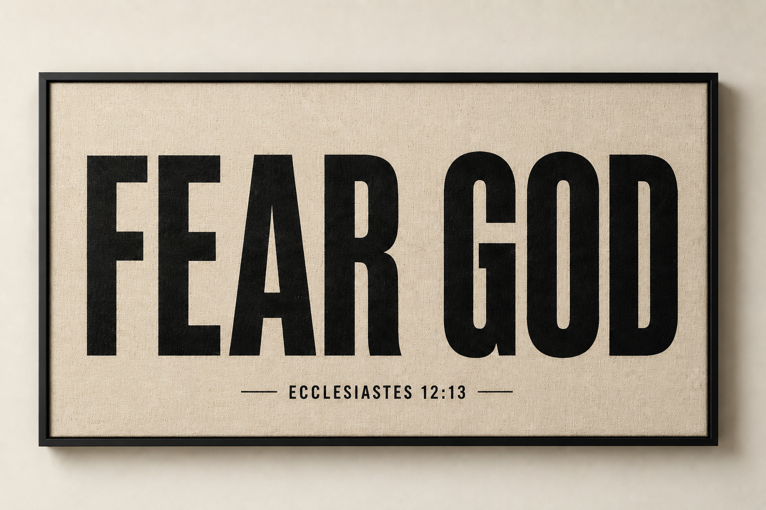 FEAR GOD