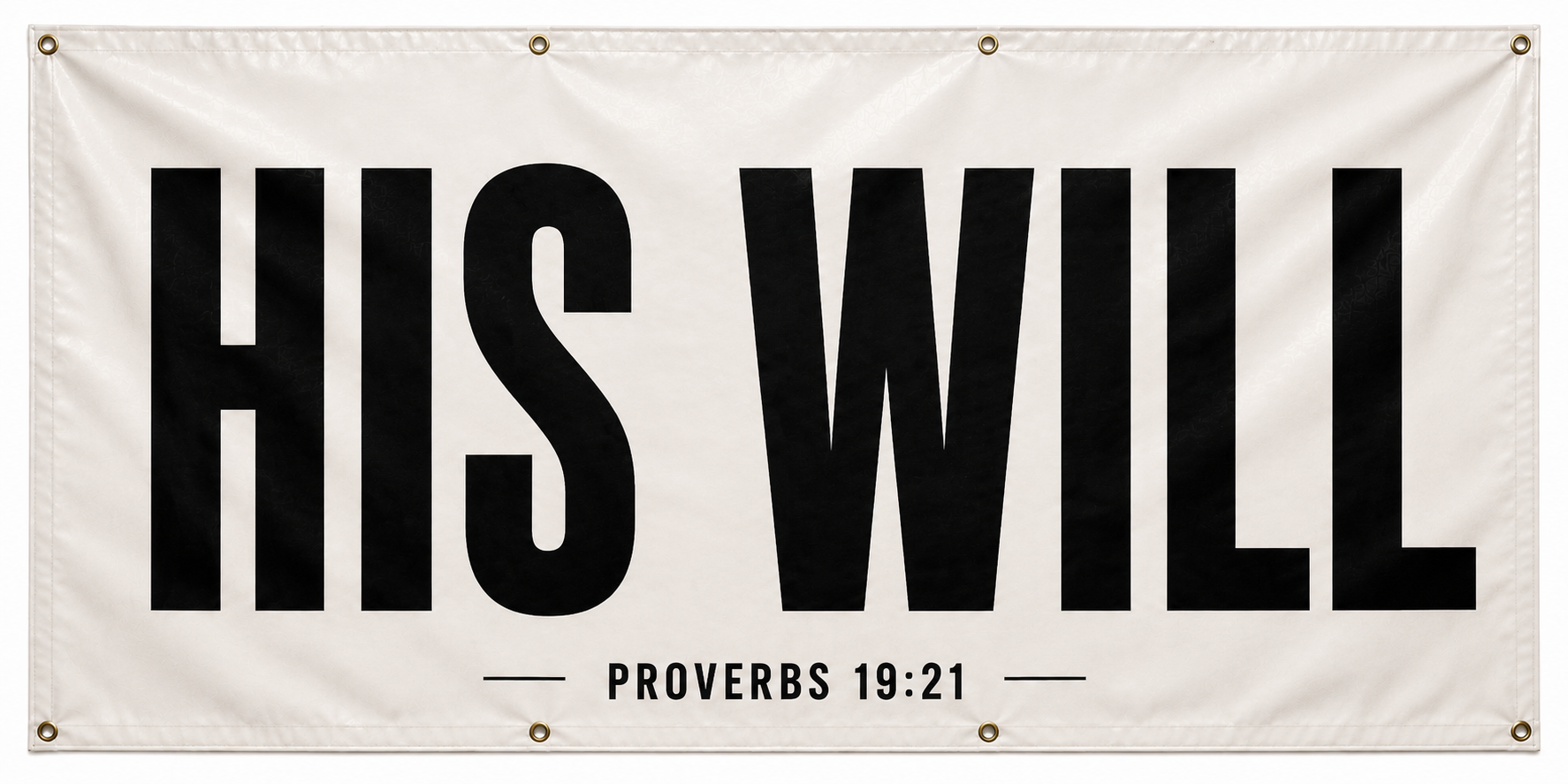HIS WILL
