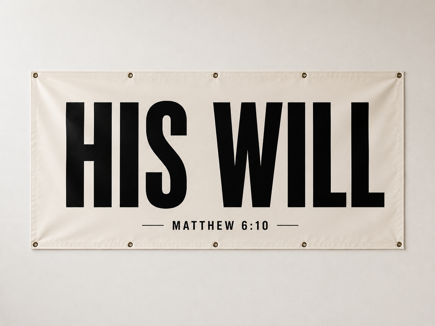 HIS WILL