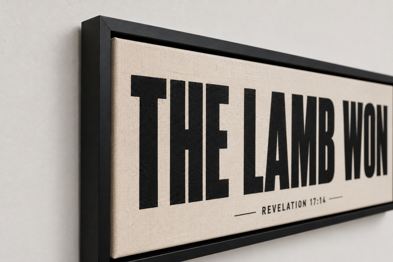 THE LAMB WON